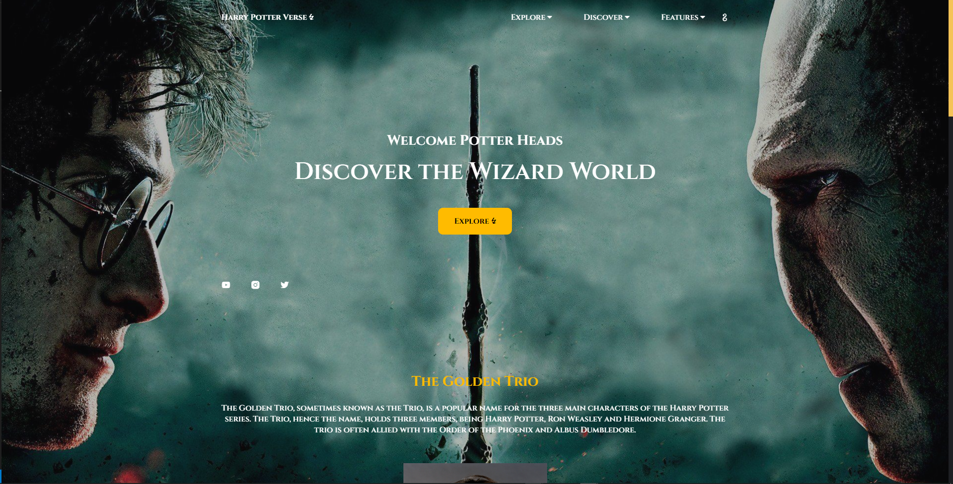 Harry Potter Website